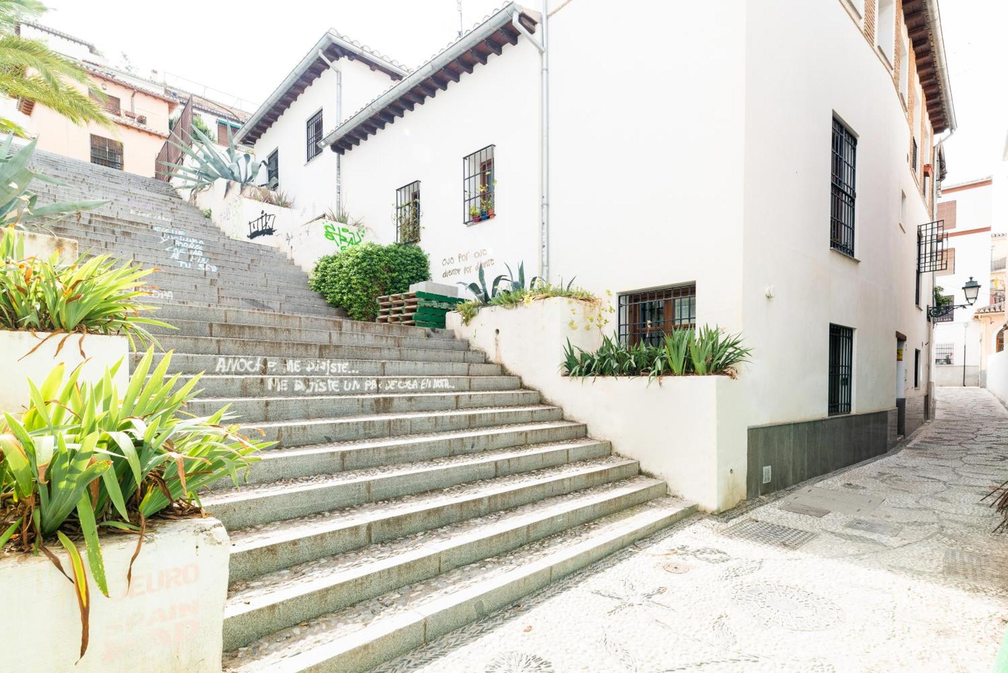 El Rey Zagal Apartament Casa Siglo XVI Pleno Centro กรานาดา ภายนอก รูปภาพ